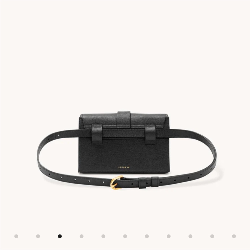Senreve Aria Black Belt Bag - Picture 3 of 10